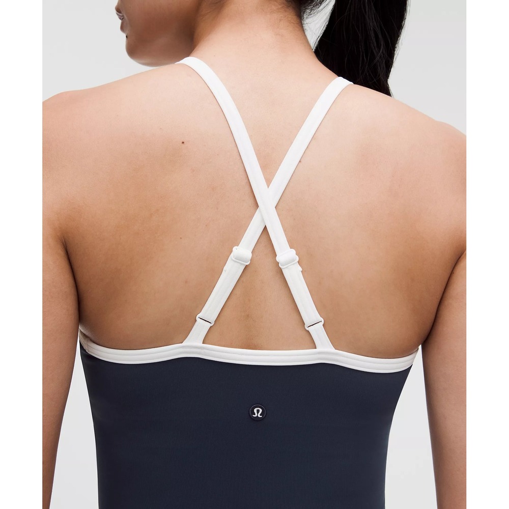 401-Lululemon-Ace Advantage Mesh-Panel Tennis Tank Top-Club Blue-White